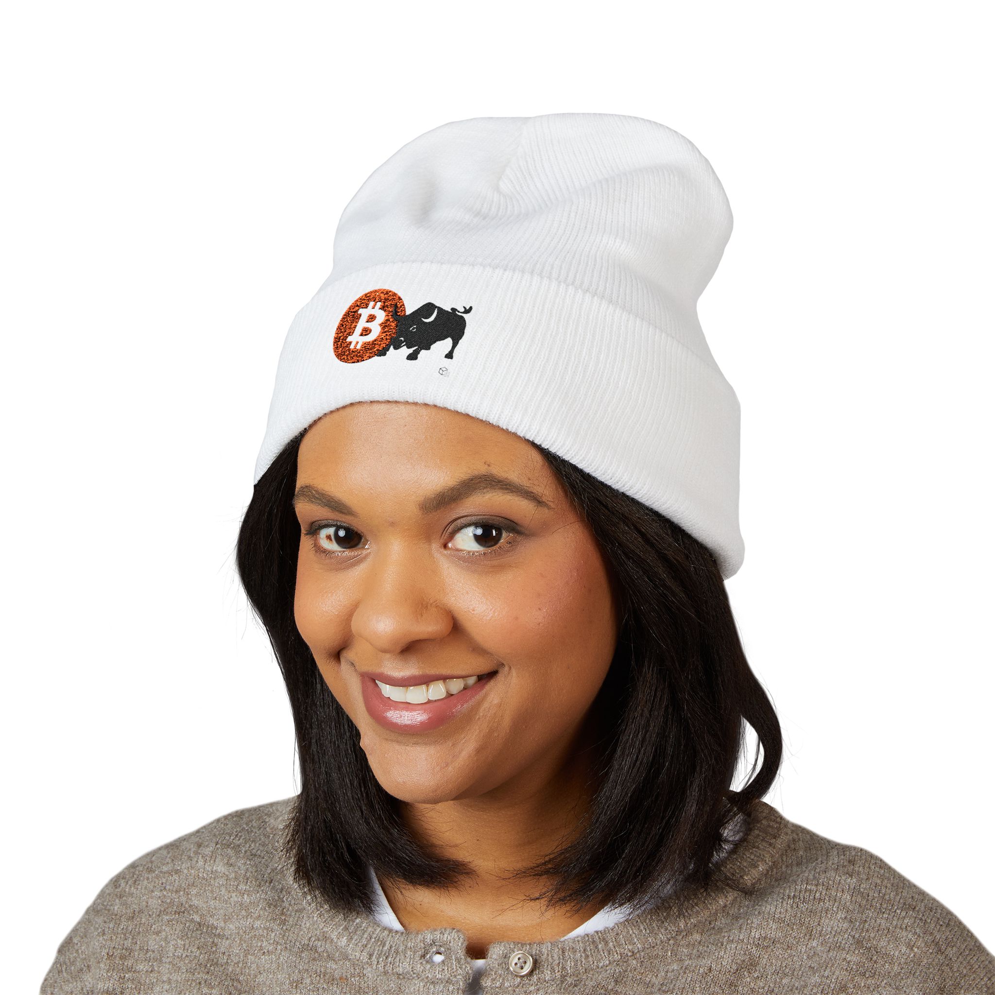 Bitcoin Bull Beanie - Image 2